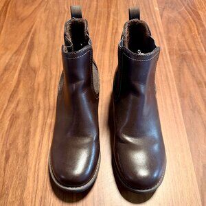 Eastland Brown Leather Chelsea Boots - Women's Size 7